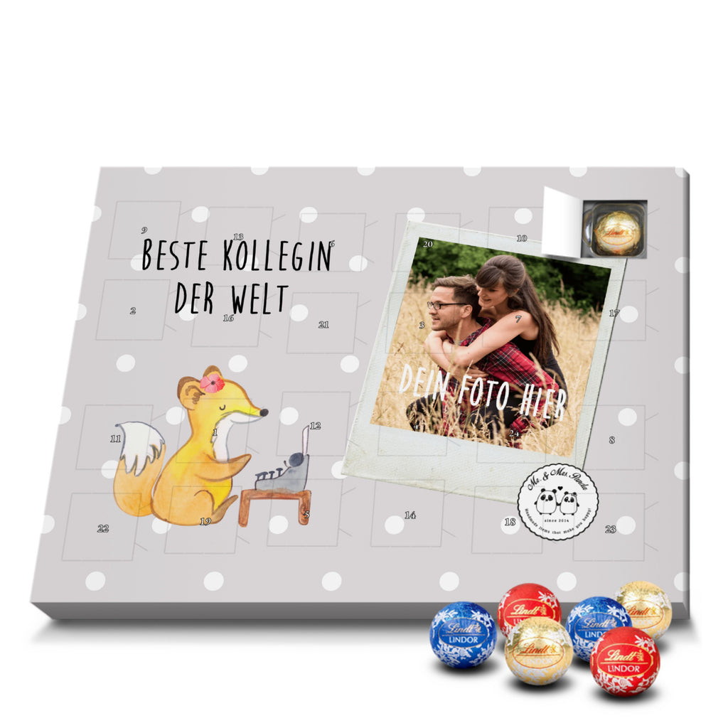 Personalisierter Kugel Markenschokolade Foto Adventskalender Fuchs Beste Kollegin der Welt Personalisierter Kugel Markenschokolade Adventskalender, für, Dankeschön, Geschenk, Schenken, Geburtstag, Geburtstagsgeschenk, Geschenkidee, Danke, Bedanken, Mitbringsel, Freude machen, Geschenktipp, Arbeitskollegin, Kollegin, Freundin, Büro, Abschiedsgeschenk, Ruhestand, Arbeit, Mitarbeiterin, Berufsgenossin, Beruf