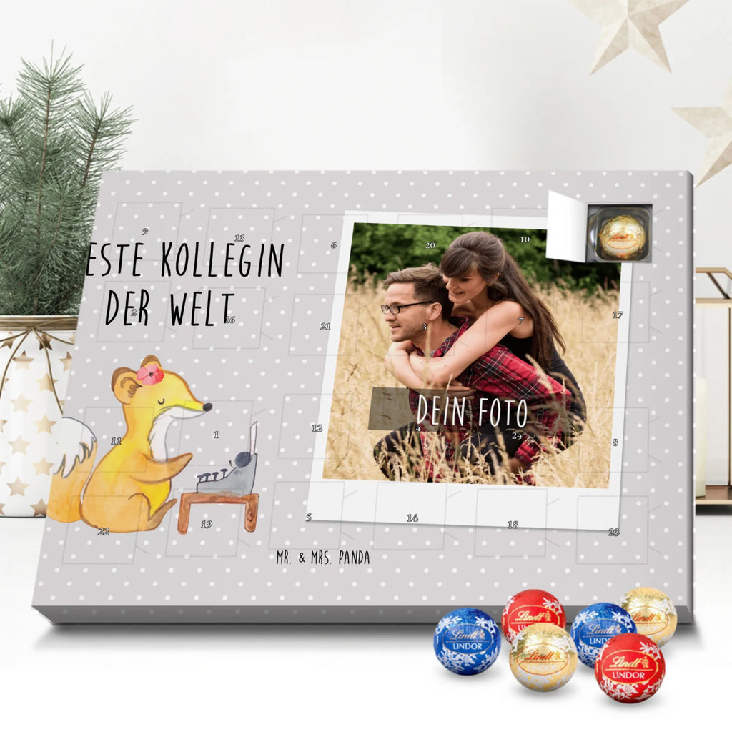 Personalisierter Kugel Markenschokolade Foto Adventskalender Fuchs Beste Kollegin der Welt Personalisierter Kugel Markenschokolade Foto Adventskalender, für, Dankeschön, Geschenk, Schenken, Geburtstag, Geburtstagsgeschenk, Geschenkidee, Danke, Bedanken, Mitbringsel, Freude machen, Geschenktipp, Arbeitskollegin, Kollegin, Freundin, Büro, Abschiedsgeschenk, Ruhestand, Arbeit, Mitarbeiterin, Berufsgenossin, Beruf