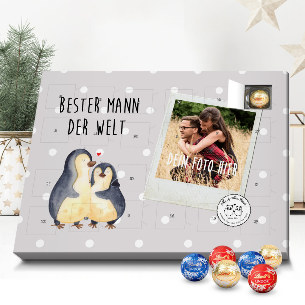 Personalisierter Kugel Markenschokolade Foto Adventskalender Pinguin Bester Mann der Welt Personalisierter Kugel Markenschokolade Adventskalender, für, Dankeschön, Geschenk, Schenken, Geburtstag, Geburtstagsgeschenk, Geschenkidee, Danke, Bedanken, Mitbringsel, Freude machen, Geschenktipp, Ehemann, Beste, Mann, Partner, Freund, Traummann, Liebling, Ehepartner, Ehe, Gatte, Lebensgefährte, Bräutigam, Kleinigkeit