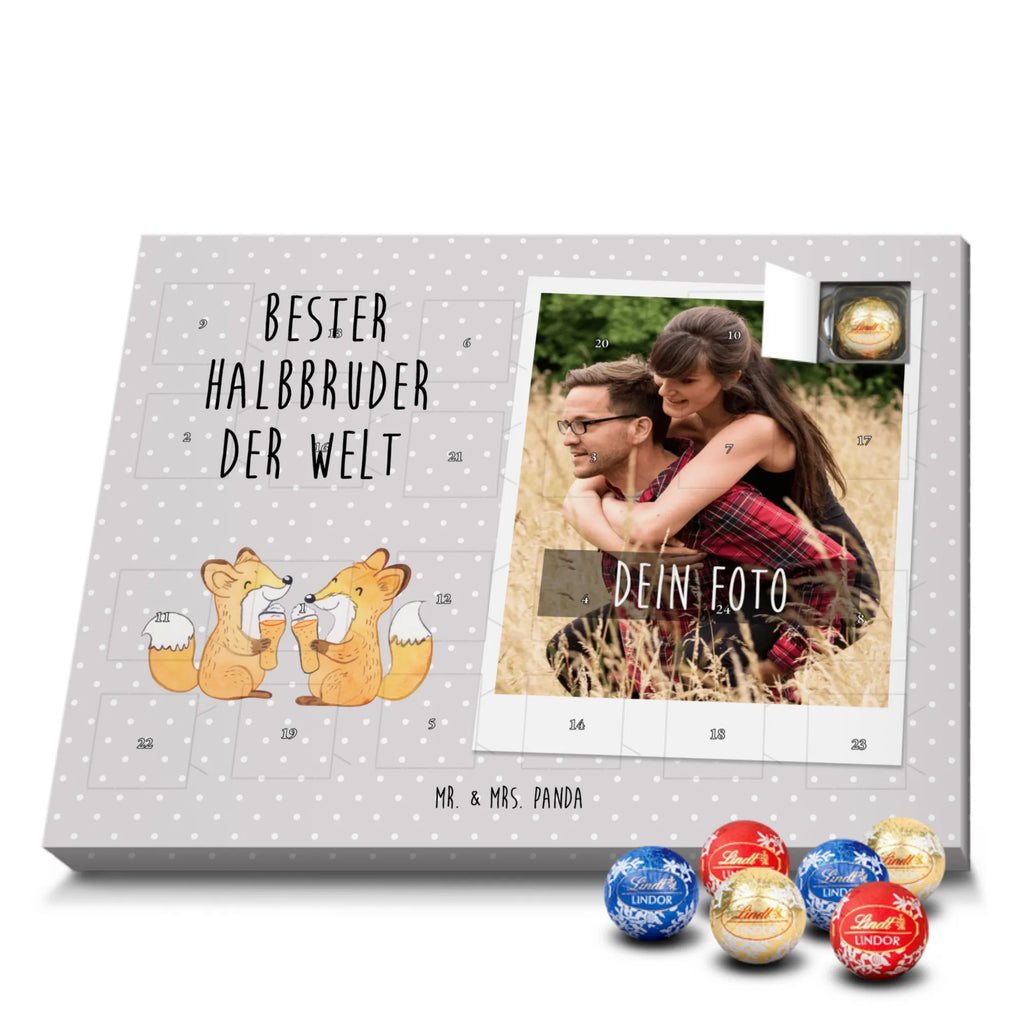 Personalisierter Kugel Markenschokolade Foto Adventskalender Fuchs Bester Halbbruder der Welt Personalisierter Kugel Markenschokolade Foto Adventskalender, für, Dankeschön, Geschenk, Schenken, Geburtstag, Geburtstagsgeschenk, Geschenkidee, Danke, Bedanken, Mitbringsel, Freude machen, Geschenktipp, Halbbruder, Stiefbruder, Stief, Stiefgeschwister, Bruder, Brudi, Geschwister, Bruderherz, Schwester, Familie, Kleinigkeit, Brother, Bester, Sohn