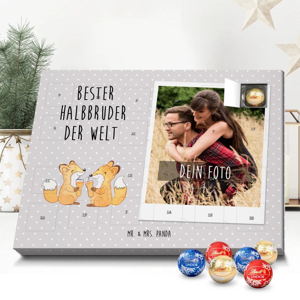 Personalisierter Kugel Markenschokolade Foto Adventskalender Fuchs Bester Halbbruder der Welt Personalisierter Kugel Markenschokolade Foto Adventskalender, für, Dankeschön, Geschenk, Schenken, Geburtstag, Geburtstagsgeschenk, Geschenkidee, Danke, Bedanken, Mitbringsel, Freude machen, Geschenktipp, Halbbruder, Stiefbruder, Stief, Stiefgeschwister, Bruder, Brudi, Geschwister, Bruderherz, Schwester, Familie, Kleinigkeit, Brother, Bester, Sohn