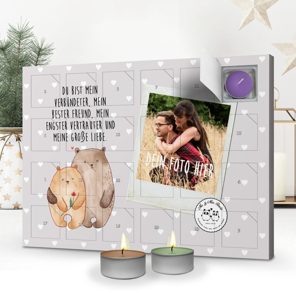 Personalisierter Duftkerzen Foto Adventskalender Bären Liebe Personalisierter Duftkerzen Adventskalender, Liebe, Partner, Freund, Freundin, Ehemann, Ehefrau, Heiraten, Verlobung, Heiratsantrag, Liebesgeschenk, Jahrestag, Hocheitstag, Verliebt, Verlobt, Verheiratet, Geschenk Freundin, Geschenk Freund, Liebesbeweis, Hochzeitstag, Geschenk Hochzeit, Bären, Bärchen, Bär