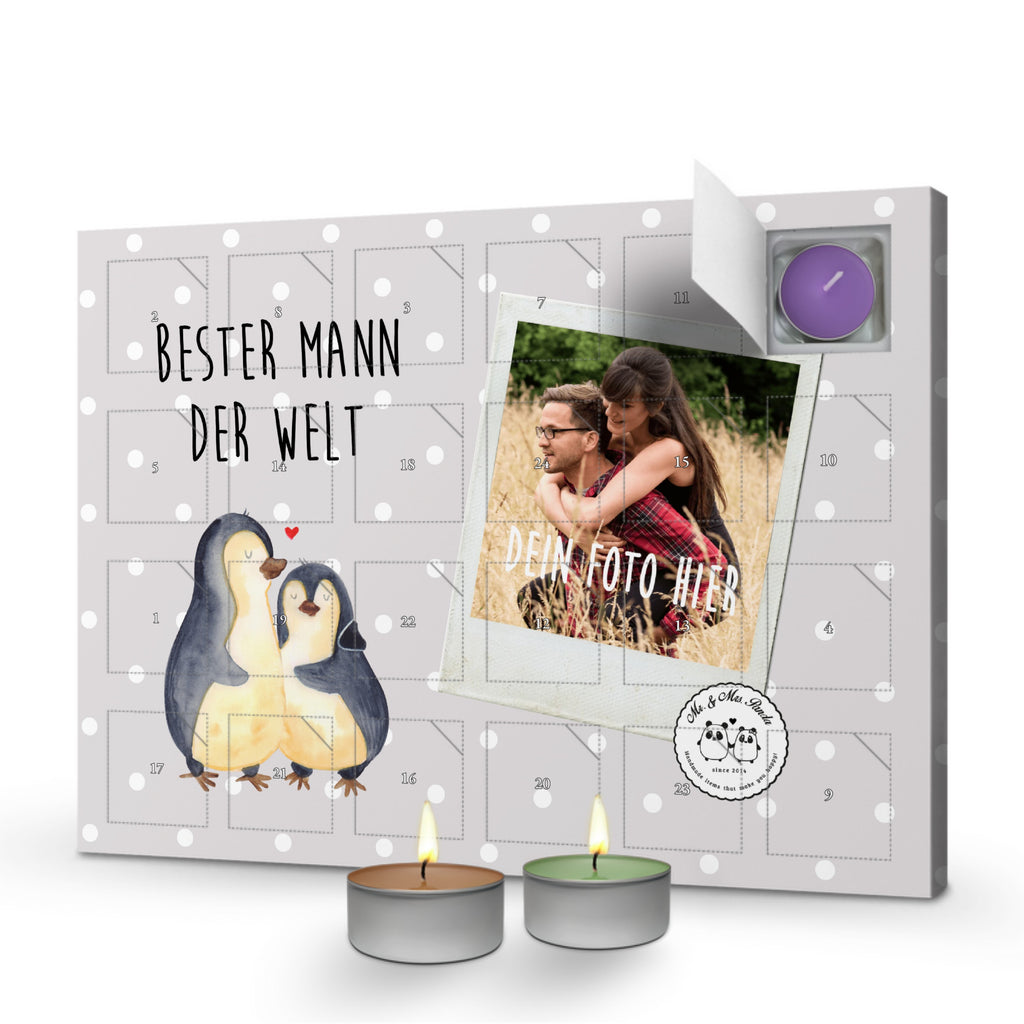 Personalisierter Duftkerzen Foto Adventskalender Pinguin Bester Mann der Welt Personalisierter Duftkerzen Adventskalender, für, Dankeschön, Geschenk, Schenken, Geburtstag, Geburtstagsgeschenk, Geschenkidee, Danke, Bedanken, Mitbringsel, Freude machen, Geschenktipp, Ehemann, Beste, Mann, Partner, Freund, Traummann, Liebling, Ehepartner, Ehe, Gatte, Lebensgefährte, Bräutigam, Kleinigkeit