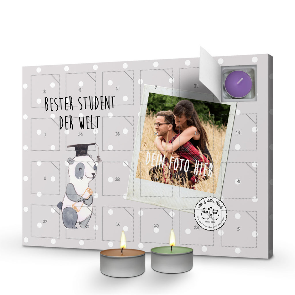 Personalisierter Duftkerzen Foto Adventskalender Pinguin Bester Student der Welt Personalisierter Duftkerzen Adventskalender, für, Dankeschön, Geschenk, Schenken, Geburtstag, Geburtstagsgeschenk, Geschenkidee, Danke, Bedanken, Mitbringsel, Freude machen, Geschenktipp, Student, Studium, Sohn, Spaß, Musterschüler, lustig, Studienabschluss, witzig, Universität, Abschluss, Alumni, Uni, Studenten, Hochschule