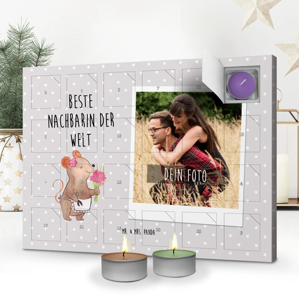 Personalisierter Duftkerzen Foto Adventskalender Maus Beste Nachbarin der Welt Personalisierter Duftkerzen Foto Adventskalender, für, Dankeschön, Geschenk, Schenken, Geburtstag, Geburtstagsgeschenk, Geschenkidee, Danke, Bedanken, Mitbringsel, Freude machen, Geschenktipp, Nachbarin, Nachbarn, Nachbarschaft, Freundin, Angrenzer, Anwohnerin, Bewohnerin, Freundschaft