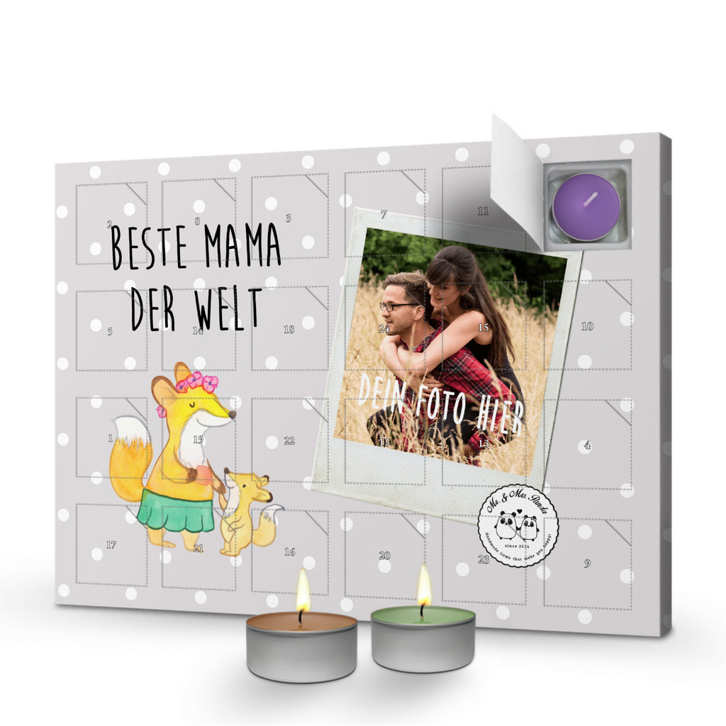 Personalisierter Duftkerzen Foto Adventskalender Fuchs Beste Mama der Welt Personalisierter Duftkerzen Adventskalender, für, Dankeschön, Geschenk, Schenken, Geburtstag, Geburtstagsgeschenk, Geschenkidee, Danke, Bedanken, Mitbringsel, Freude machen, Geschenktipp, Mama, Mami, Mutter, Muttertag, Mutti, Ma, Tochter, Sohn, Beste Mama, Beste, Supermama