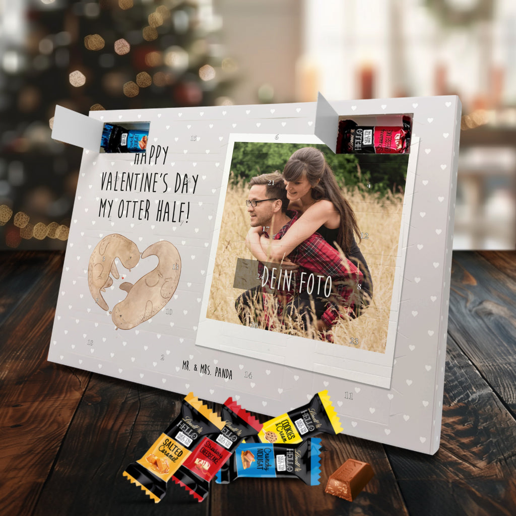 Personalisierter Markenschokolade Foto Adventskalender Otter Valentine Personalisierter Markenschokolade Foto Adventskalender, Liebe, Partner, Freund, Freundin, Ehemann, Ehefrau, Heiraten, Verlobung, Heiratsantrag, Liebesgeschenk, Jahrestag, Hocheitstag, Valentinstag, Geschenk für Frauen, Hochzeitstag, Mitbringsel, Geschenk für Freundin, Geschenk für Partner, Liebesbeweis, für Männer, für Ehemann