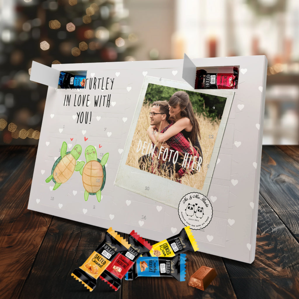 Personalisierter Markenschokolade Foto Adventskalender Schildkröten Paar Personalisierter Adventskalender, Liebe, Partner, Freund, Freundin, Ehemann, Ehefrau, Heiraten, Verlobung, Heiratsantrag, Liebesgeschenk, Jahrestag, Hocheitstag, Valentinstag, Geschenk für Frauen, Hochzeitstag, Mitbringsel, Geschenk für Freundin, Geschenk für Partner, Liebesbeweis, für Männer, für Ehemann