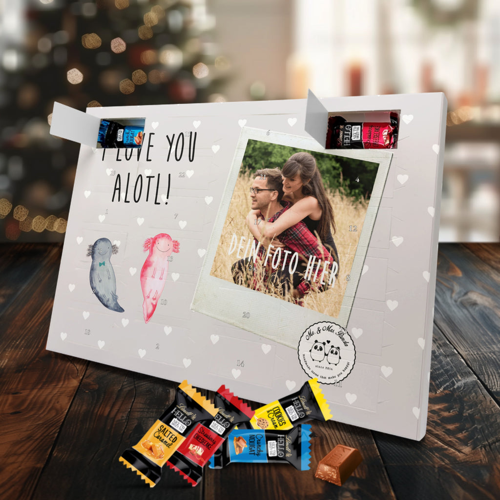 Personalisierter Markenschokolade Foto Adventskalender Axolotl Liebe Personalisierter Adventskalender, Liebe, Partner, Freund, Freundin, Ehemann, Ehefrau, Heiraten, Verlobung, Heiratsantrag, Liebesgeschenk, Jahrestag, Hocheitstag, Valentinstag, Geschenk für Frauen, Hochzeitstag, Mitbringsel, Geschenk für Freundin, Geschenk für Partner, Liebesbeweis, für Männer, für Ehemann