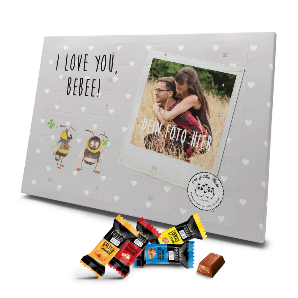 Personalisierter Markenschokolade Foto Adventskalender Bienen Paar Personalisierter Adventskalender, Liebe, Partner, Freund, Freundin, Ehemann, Ehefrau, Heiraten, Verlobung, Heiratsantrag, Liebesgeschenk, Jahrestag, Hocheitstag, Valentinstag, Geschenk für Frauen, Hochzeitstag, Mitbringsel, Geschenk für Freundin, Geschenk für Partner, Liebesbeweis, für Männer, für Ehemann, Schildkröten, verliebte Schildkröten