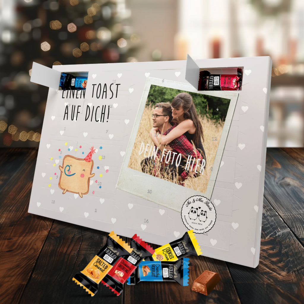 Personalisierter Markenschokolade Foto Adventskalender Toast Party Personalisierter Adventskalender, Liebe, Partner, Freund, Freundin, Ehemann, Ehefrau, Heiraten, Verlobung, Heiratsantrag, Liebesgeschenk, Jahrestag, Hocheitstag, Valentinstag, Geschenk für Frauen, Hochzeitstag, Mitbringsel, Geschenk für Freundin, Geschenk für Partner, Liebesbeweis, für Männer, für Ehemann