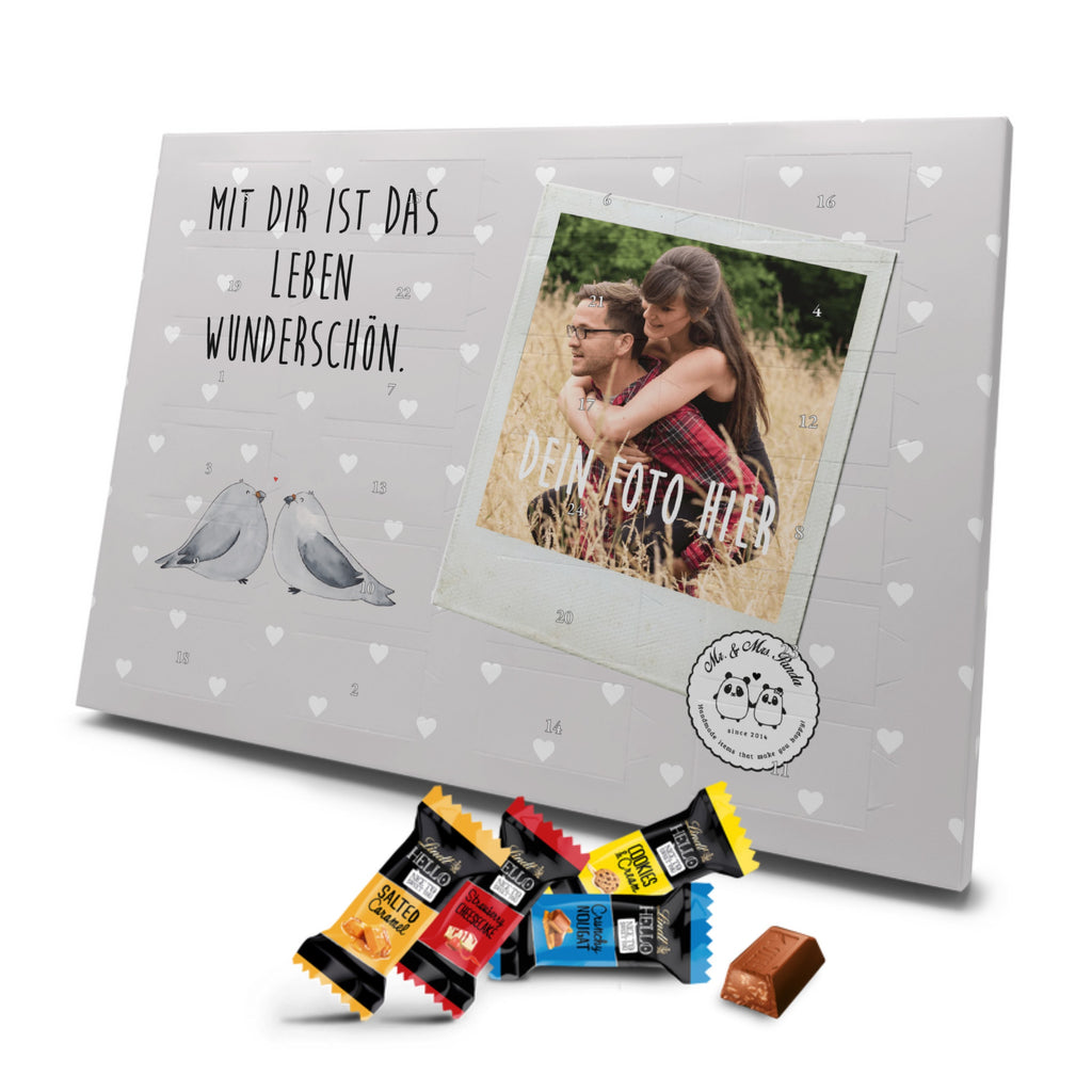 Personalisierter Markenschokolade Foto Adventskalender Turteltauben Liebe Personalisierter Adventskalender, Liebe, Partner, Freund, Freundin, Ehemann, Ehefrau, Heiraten, Verlobung, Heiratsantrag, Liebesgeschenk, Jahrestag, Hocheitstag, Turteltauben, Turteltäubchen, Tauben, Verliebt, Verlobt, Verheiratet, Geschenk Freundin, Geschenk Freund, Liebesbeweis, Hochzeitstag, Geschenk Hochzeit