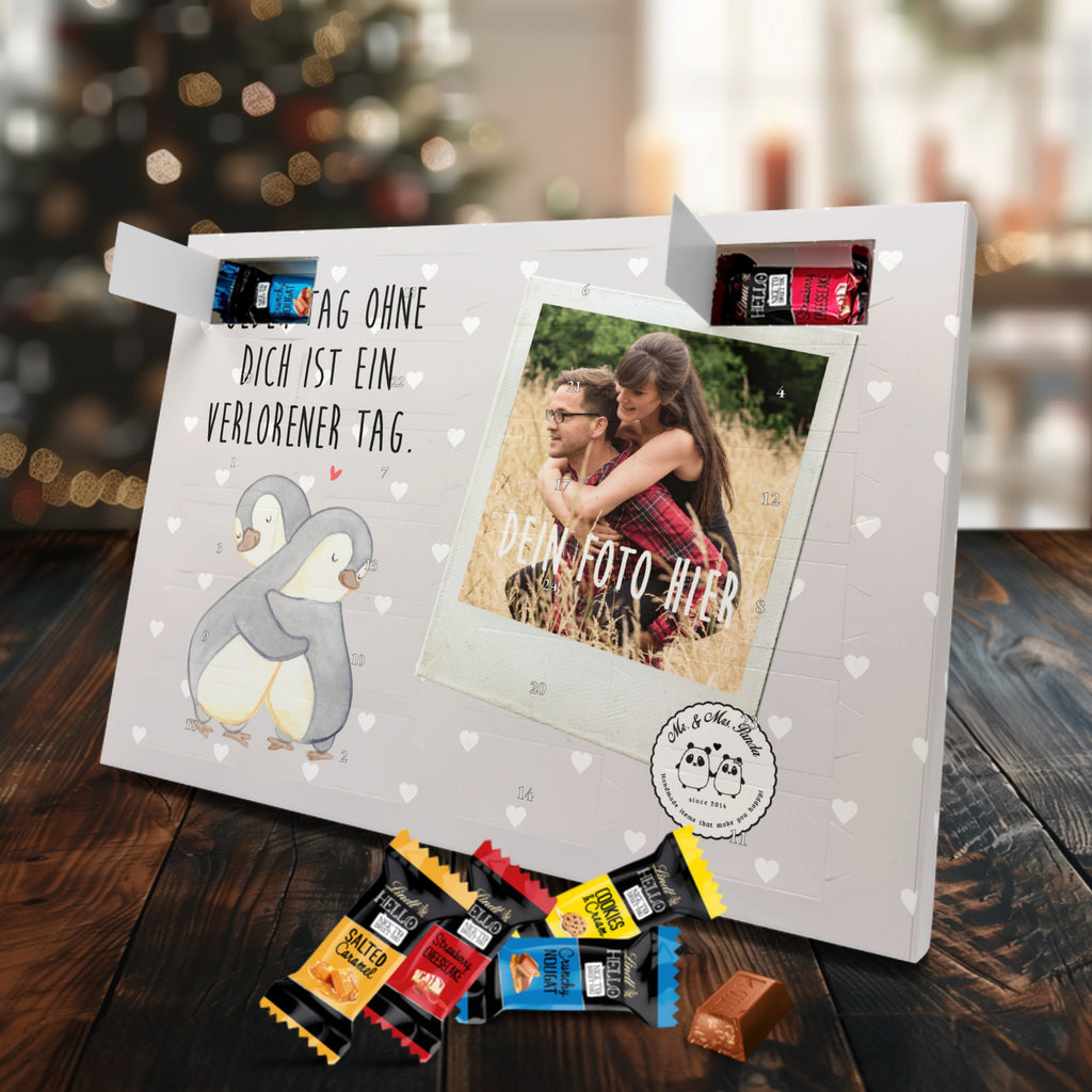 Personalisierter Markenschokolade Foto Adventskalender Pinguine Kuscheln Personalisierter Adventskalender, Liebe, Partner, Freund, Freundin, Ehemann, Ehefrau, Heiraten, Verlobung, Heiratsantrag, Liebesgeschenk, Jahrestag, Hocheitstag, Valentinstag, Geschenk für Frauen, Hochzeitstag, Mitbringsel, Geschenk für Freundin, Geschenk für Partner, Liebesbeweis, für Männer, für Ehemann