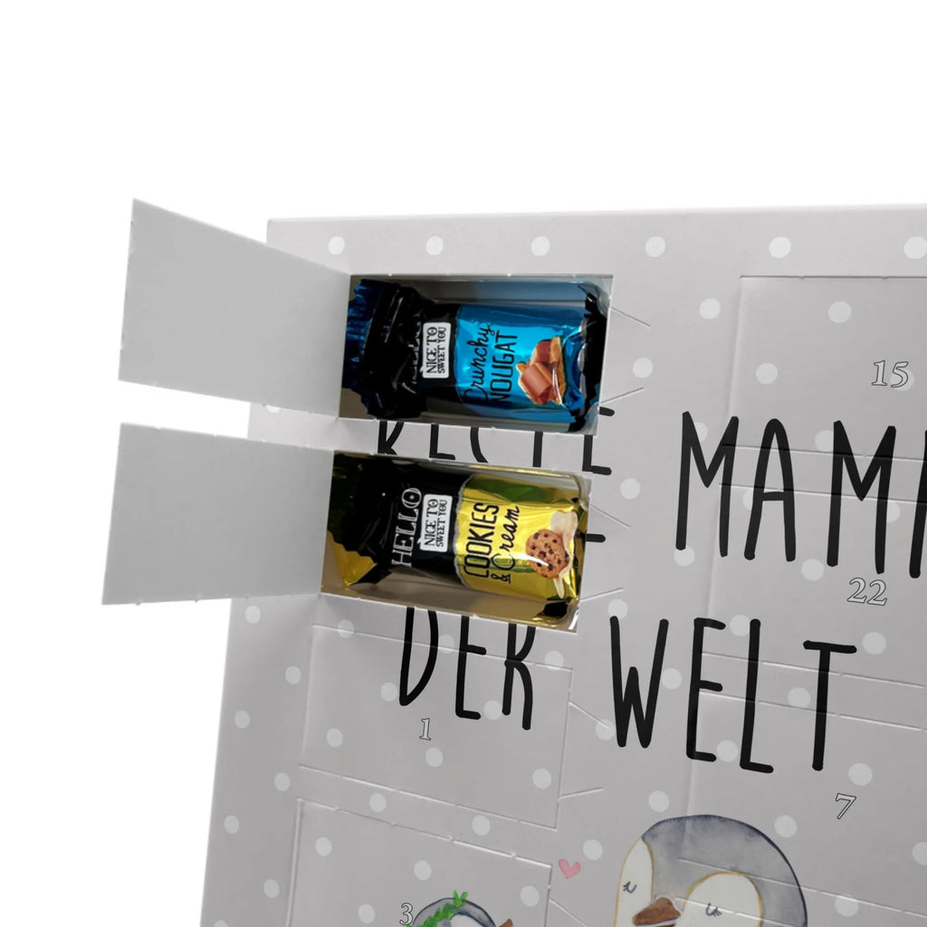 Personalisierter Markenschokolade Foto Adventskalender Pinguin Beste Mami der Welt Personalisierter Markenschokolade Foto Adventskalender, für, Dankeschön, Geschenk, Schenken, Geburtstag, Geburtstagsgeschenk, Geschenkidee, Danke, Bedanken, Mitbringsel, Freude machen, Geschenktipp, Mama, Mami, Mutter, Muttertag, Mutti, Ma, Tochter, Sohn, Beste Mama, Beste, Supermama