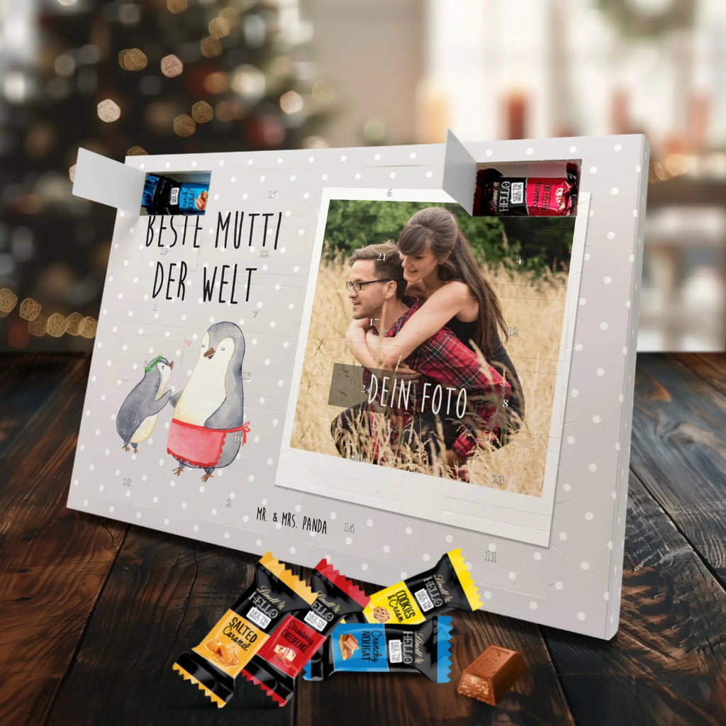 Personalisierter Markenschokolade Foto Adventskalender Pinguin Beste Mutti der Welt Personalisierter Markenschokolade Foto Adventskalender, für, Dankeschön, Geschenk, Schenken, Geburtstag, Geburtstagsgeschenk, Geschenkidee, Danke, Bedanken, Mitbringsel, Freude machen, Geschenktipp, Mama, Mami, Mutter, Muttertag, Mutti, Ma, Tochter, Sohn, Beste Mama, Beste, Supermama