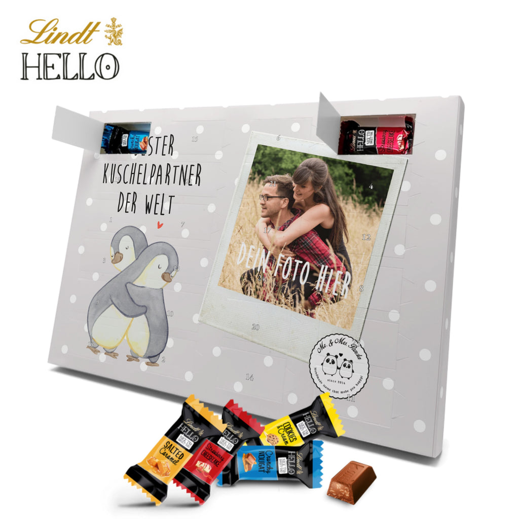 Personalisierter Markenschokolade Foto Adventskalender Pinguin Bester Kuschelpartner der Welt Personalisierter Adventskalender, für, Dankeschön, Geschenk, Schenken, Geburtstag, Geburtstagsgeschenk, Geschenkidee, Danke, Bedanken, Mitbringsel, Freude machen, Geschenktipp, Kuschelpartner, Lebenspartner, Ehepartner, Partner, Ehemann, Ehefrau, Kuscheln, Bett, Liebe, Freund, Freundin, Hochzeitstag, verliebt