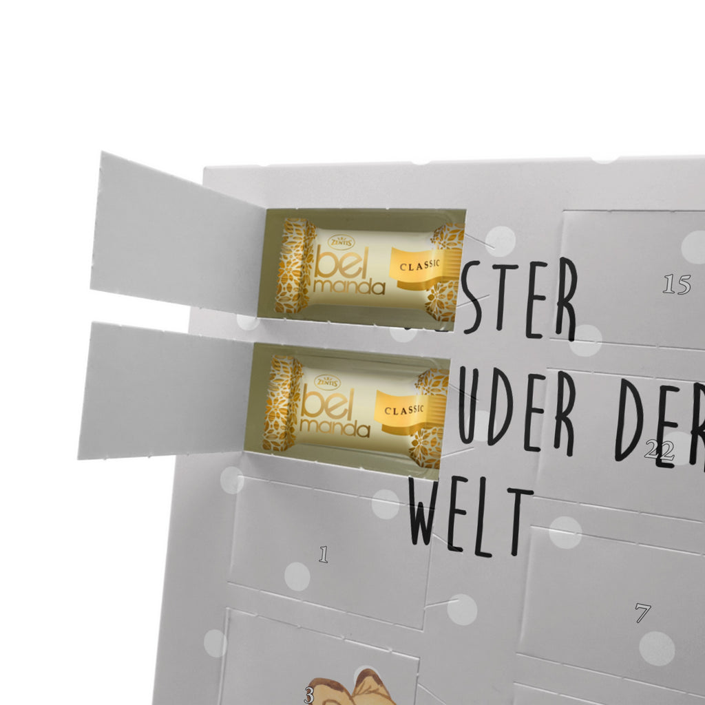 Personalisierter Marzipan Foto Adventskalender Fuchs Bester Halbbruder der Welt Personalisierter Marzipan Adventskalender, für, Dankeschön, Geschenk, Schenken, Geburtstag, Geburtstagsgeschenk, Geschenkidee, Danke, Bedanken, Mitbringsel, Freude machen, Geschenktipp, Halbbruder, Stiefbruder, Stief, Stiefgeschwister, Bruder, Brudi, Geschwister, Bruderherz, Schwester, Familie, Kleinigkeit, Brother, Bester, Sohn