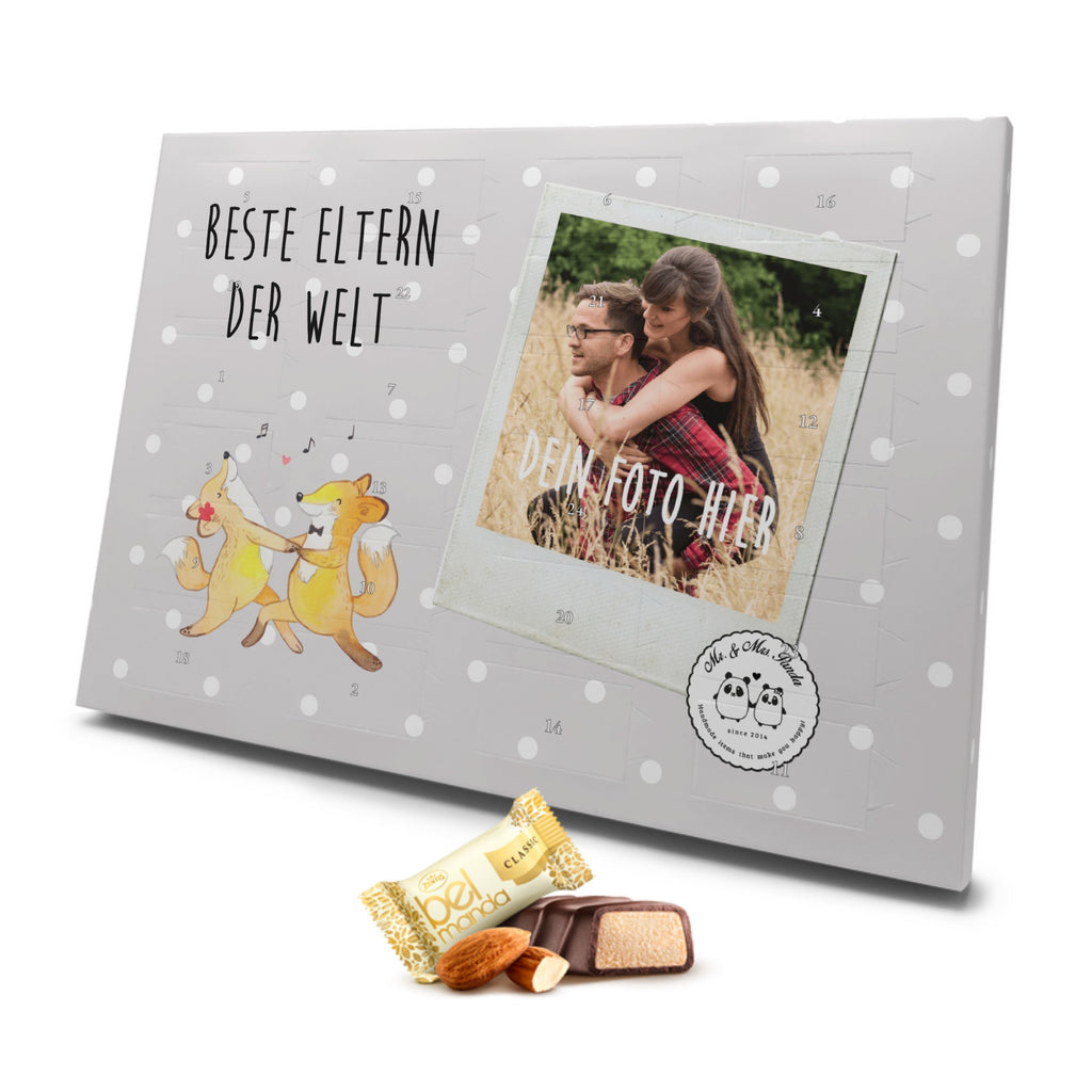 Personalisierter Marzipan Foto Adventskalender Fuchs Beste Eltern der Welt Personalisierter Marzipan Adventskalender, für, Dankeschön, Geschenk, Schenken, Geburtstag, Geburtstagsgeschenk, Geschenkidee, Danke, Bedanken, Mitbringsel, Freude machen, Geschenktipp, Eltern, Mama, Papa, Erzeuger, Mami, Papi, Familie, Elternpaar, Mama und Papa