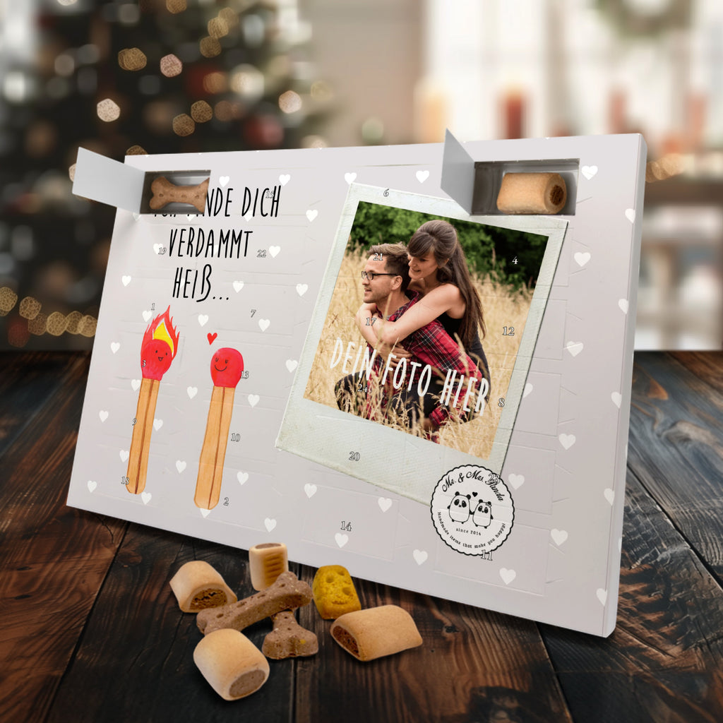 Personalisierter Hunde Foto Adventskalender Streichhölzer Hunde Adventskalender, Liebe, Partner, Freund, Freundin, Ehemann, Ehefrau, Heiraten, Verlobung, Heiratsantrag, Liebesgeschenk, Jahrestag, Hocheitstag, Streichhölzer