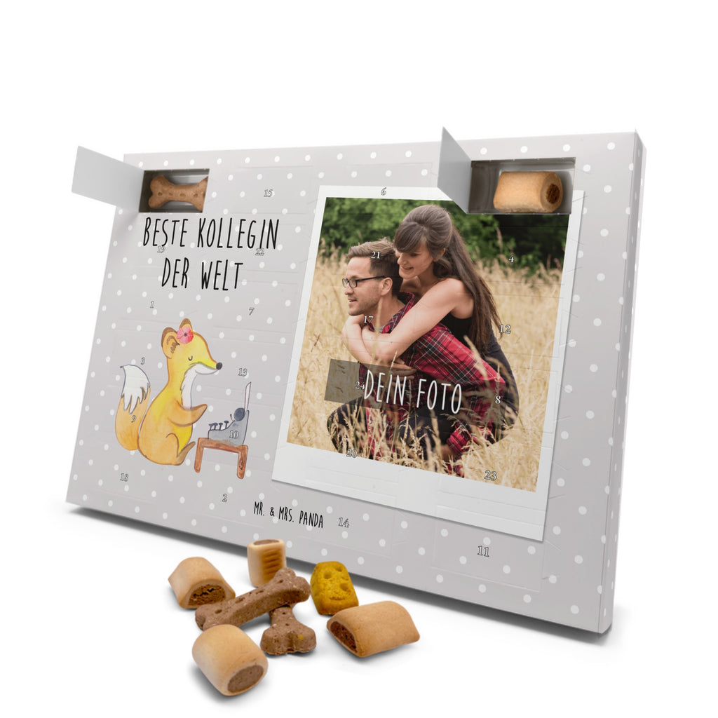 Personalisierter Hunde Foto Adventskalender Fuchs Beste Kollegin der Welt Hunde Adventskalender, für, Dankeschön, Geschenk, Schenken, Geburtstag, Geburtstagsgeschenk, Geschenkidee, Danke, Bedanken, Mitbringsel, Freude machen, Geschenktipp, Arbeitskollegin, Kollegin, Freundin, Büro, Abschiedsgeschenk, Ruhestand, Arbeit, Mitarbeiterin, Berufsgenossin, Beruf