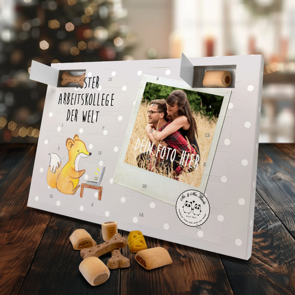 Personalisierter Hunde Foto Adventskalender Fuchs Bester Arbeitskollege der Welt Hunde Adventskalender, für, Dankeschön, Geschenk, Schenken, Geburtstag, Geburtstagsgeschenk, Geschenkidee, Danke, Bedanken, Mitbringsel, Freude machen, Geschenktipp, Arbeitskollege, Kollege, Büro, Abschiedsgeschenk, Ruhestand, Arbeit, Mitarbeiter, Berufsgenosse, Beruf