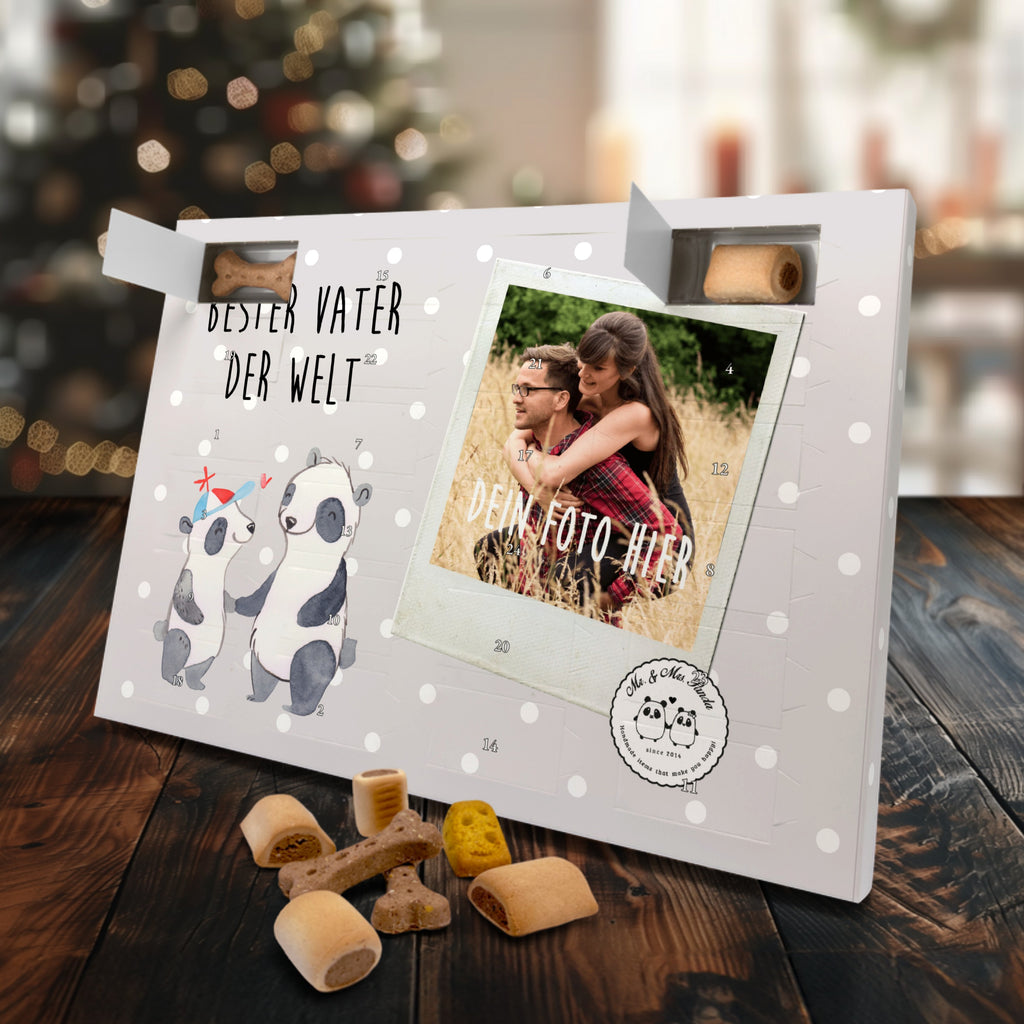 Personalisierter Hunde Foto Adventskalender Panda Bester Vater der Welt Hunde Adventskalender, für, Dankeschön, Geschenk, Schenken, Geburtstag, Geburtstagsgeschenk, Geschenkidee, Danke, Bedanken, Mitbringsel, Freude machen, Geschenktipp, Vater, Papa, Dad, Daddy, Paps, Papi, Vati, Eltern, Geschenk Vater, Mann, Familie, Bester, Kleinigkeit