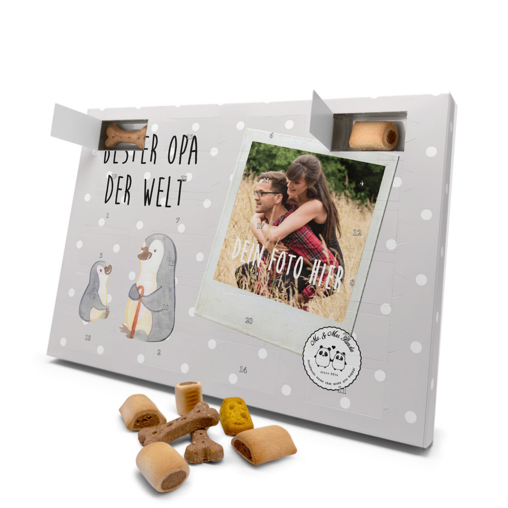 Personalisierter Hunde Foto Adventskalender Pinguin Bester Opa der Welt Hunde Adventskalender, für, Dankeschön, Geschenk, Schenken, Geburtstag, Geburtstagsgeschenk, Geschenkidee, Danke, Bedanken, Mitbringsel, Freude machen, Geschenktipp, Großvater, Grossvater, Opa, Opi. Großpapa, Großeltern, Enkel, Enkelin, Enkelkind, Kleinigkeit, Oppa, Oppi, Bester