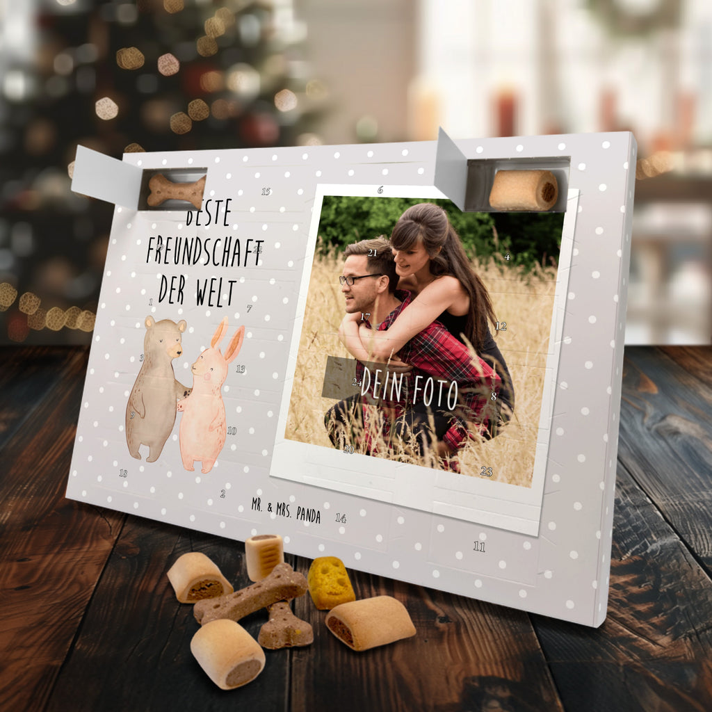 Personalisierter Hunde Foto Adventskalender Hase Beste Freundschaft der Welt Hunde Adventskalender, für, Dankeschön, Geschenk, Schenken, Geburtstag, Geburtstagsgeschenk, Geschenkidee, Danke, Bedanken, Mitbringsel, Freude machen, Geschenktipp, Freundschaft, Freunde, Freunde fürs Leben, best friends, Freundin, Freund, Clique, Kumpel, bae, bff