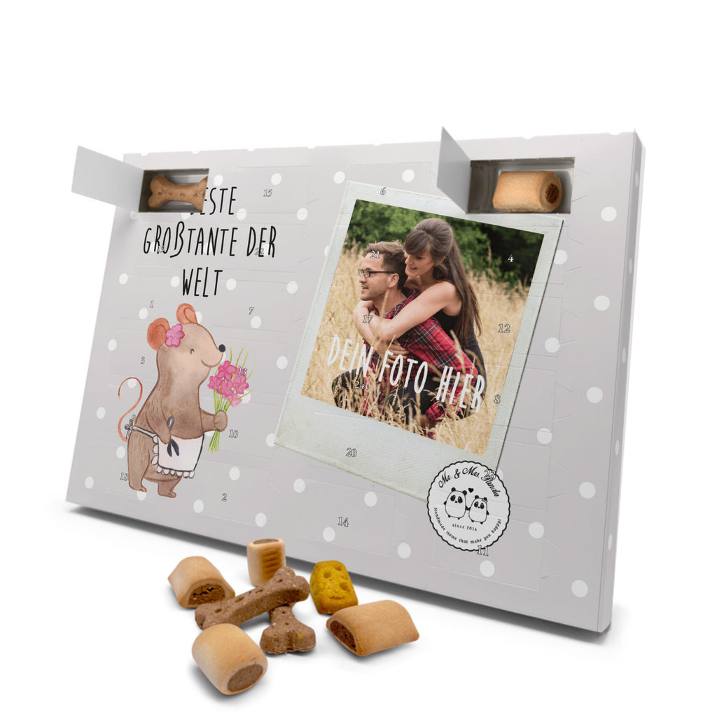 Personalisierter Hunde Foto Adventskalender Maus Beste Großtante der Welt Hunde Adventskalender, für, Dankeschön, Geschenk, Schenken, Geburtstag, Geburtstagsgeschenk, Geschenkidee, Danke, Bedanken, Mitbringsel, Freude machen, Geschenktipp, Großtante, Grosstante, Tante, Lieblingstante, Familie, Schwester, Tanten, Kleinigkeit, Beste, Nichte, Neffe, Groß