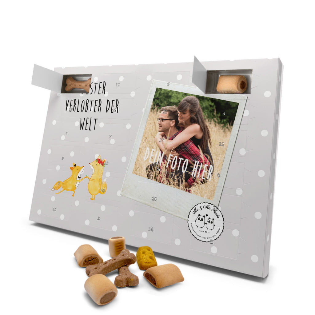 Personalisierter Hunde Foto Adventskalender Fuchs Bester Verlobter der Welt Hunde Adventskalender, für, Dankeschön, Geschenk, Schenken, Geburtstag, Geburtstagsgeschenk, Geschenkidee, Danke, Bedanken, Mitbringsel, Freude machen, Geschenktipp, Verlobter, Verloben, Verlobung, Traummann, Mann, Freund, Ehemann, Zukünftiger, Hochzeit, Ehe