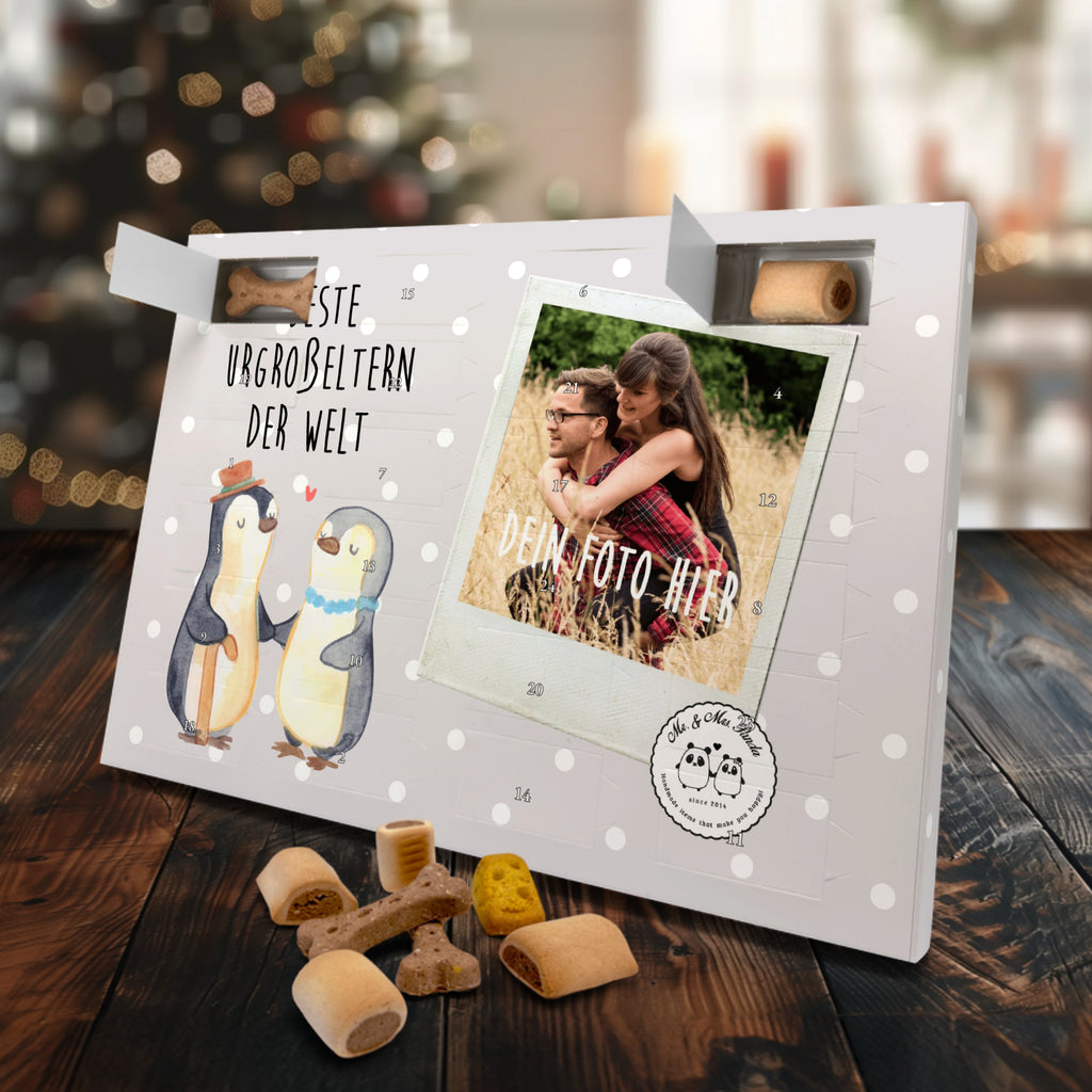 Personalisierter Hunde Foto Adventskalender Pinguin Beste Urgroßeltern der Welt Hunde Adventskalender, für, Dankeschön, Geschenk, Schenken, Geburtstag, Geburtstagsgeschenk, Geschenkidee, Danke, Bedanken, Mitbringsel, Freude machen, Geschenktipp, Urgroßeltern, Urgrosseltern, Uhrgroßeltern, Uhroma, Uhropa, Uropa, Ur, Uroma, Großeltern, Großmutter, Großvater, Opa, Omi, Oma, Opi. Großpapa, Großmama, Enkel, Enkelin, Enkelkind, Kleinigkeit, Omma, Ommi, Oppa, Oppi, Bester