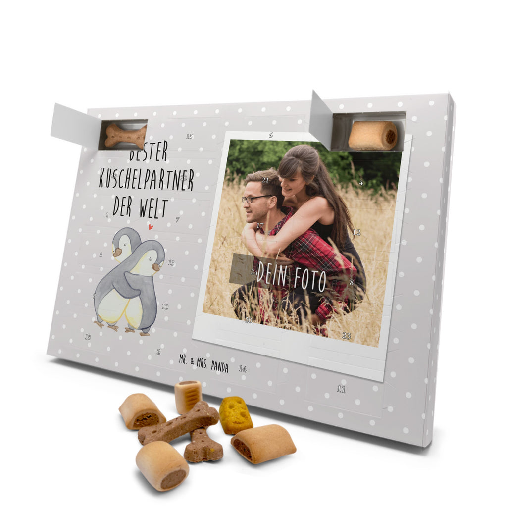 Personalisierter Hunde Foto Adventskalender Pinguin Bester Kuschelpartner der Welt Hunde Adventskalender, für, Dankeschön, Geschenk, Schenken, Geburtstag, Geburtstagsgeschenk, Geschenkidee, Danke, Bedanken, Mitbringsel, Freude machen, Geschenktipp, Kuschelpartner, Lebenspartner, Ehepartner, Partner, Ehemann, Ehefrau, Kuscheln, Bett, Liebe, Freund, Freundin, Hochzeitstag, verliebt