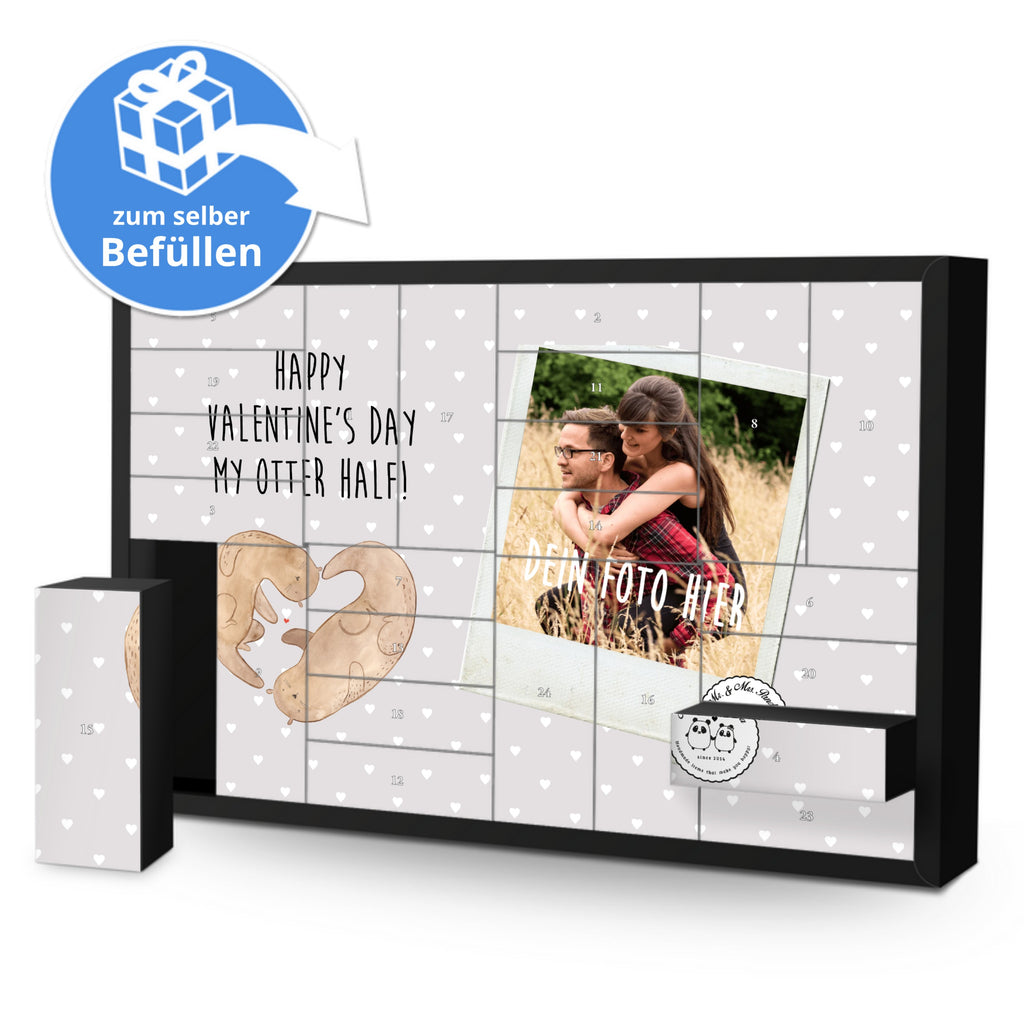 Personalisierter Befüllbarer Foto Adventskalender Otter Valentine Befüllbarer Adventskalender, Adventskalender zum selbst befüllen, Liebe, Partner, Freund, Freundin, Ehemann, Ehefrau, Heiraten, Verlobung, Heiratsantrag, Liebesgeschenk, Jahrestag, Hocheitstag, Valentinstag, Geschenk für Frauen, Hochzeitstag, Mitbringsel, Geschenk für Freundin, Geschenk für Partner, Liebesbeweis, für Männer, für Ehemann