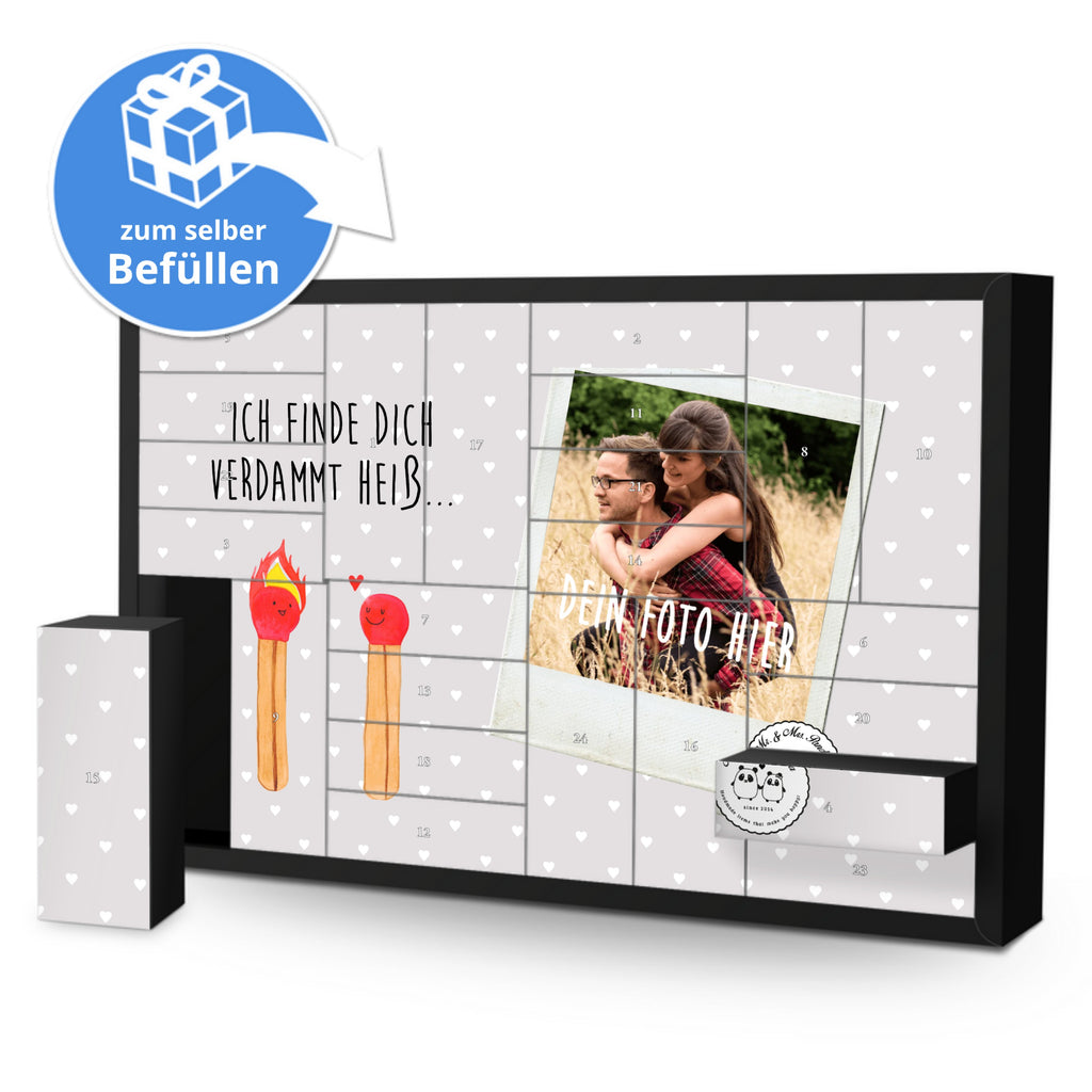 Personalisierter Befüllbarer Foto Adventskalender Streichhölzer Befüllbarer Adventskalender, Adventskalender zum selbst befüllen, Liebe, Partner, Freund, Freundin, Ehemann, Ehefrau, Heiraten, Verlobung, Heiratsantrag, Liebesgeschenk, Jahrestag, Hocheitstag, Streichhölzer