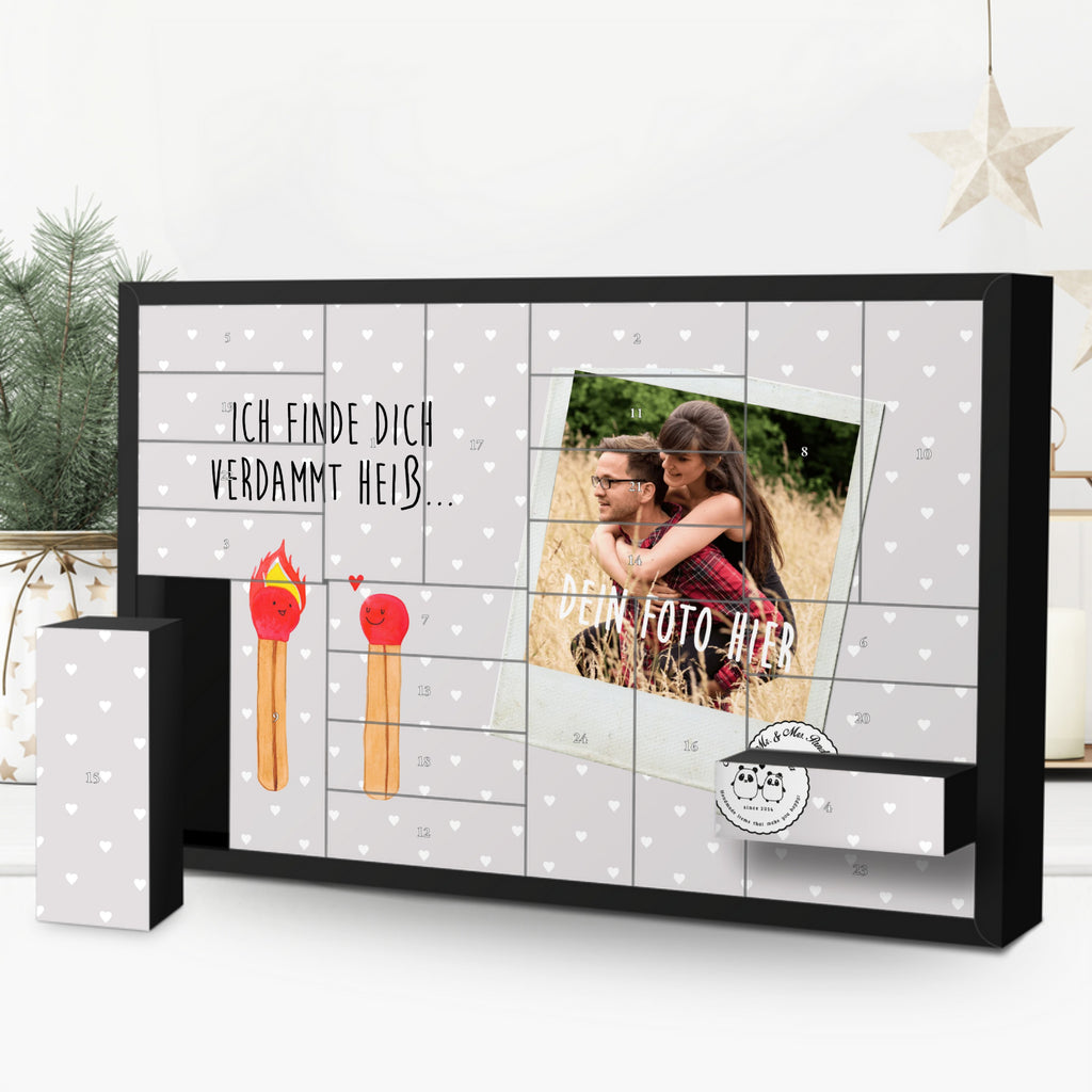 Personalisierter Befüllbarer Foto Adventskalender Streichhölzer Befüllbarer Adventskalender, Adventskalender zum selbst befüllen, Liebe, Partner, Freund, Freundin, Ehemann, Ehefrau, Heiraten, Verlobung, Heiratsantrag, Liebesgeschenk, Jahrestag, Hocheitstag, Streichhölzer