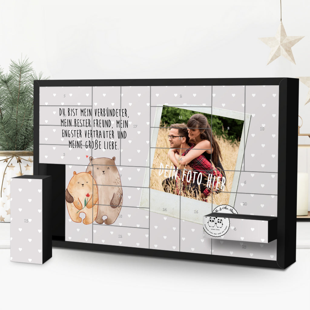 Personalisierter Befüllbarer Foto Adventskalender Bären Liebe Befüllbarer Adventskalender, Adventskalender zum selbst befüllen, Liebe, Partner, Freund, Freundin, Ehemann, Ehefrau, Heiraten, Verlobung, Heiratsantrag, Liebesgeschenk, Jahrestag, Hocheitstag, Verliebt, Verlobt, Verheiratet, Geschenk Freundin, Geschenk Freund, Liebesbeweis, Hochzeitstag, Geschenk Hochzeit, Bären, Bärchen, Bär