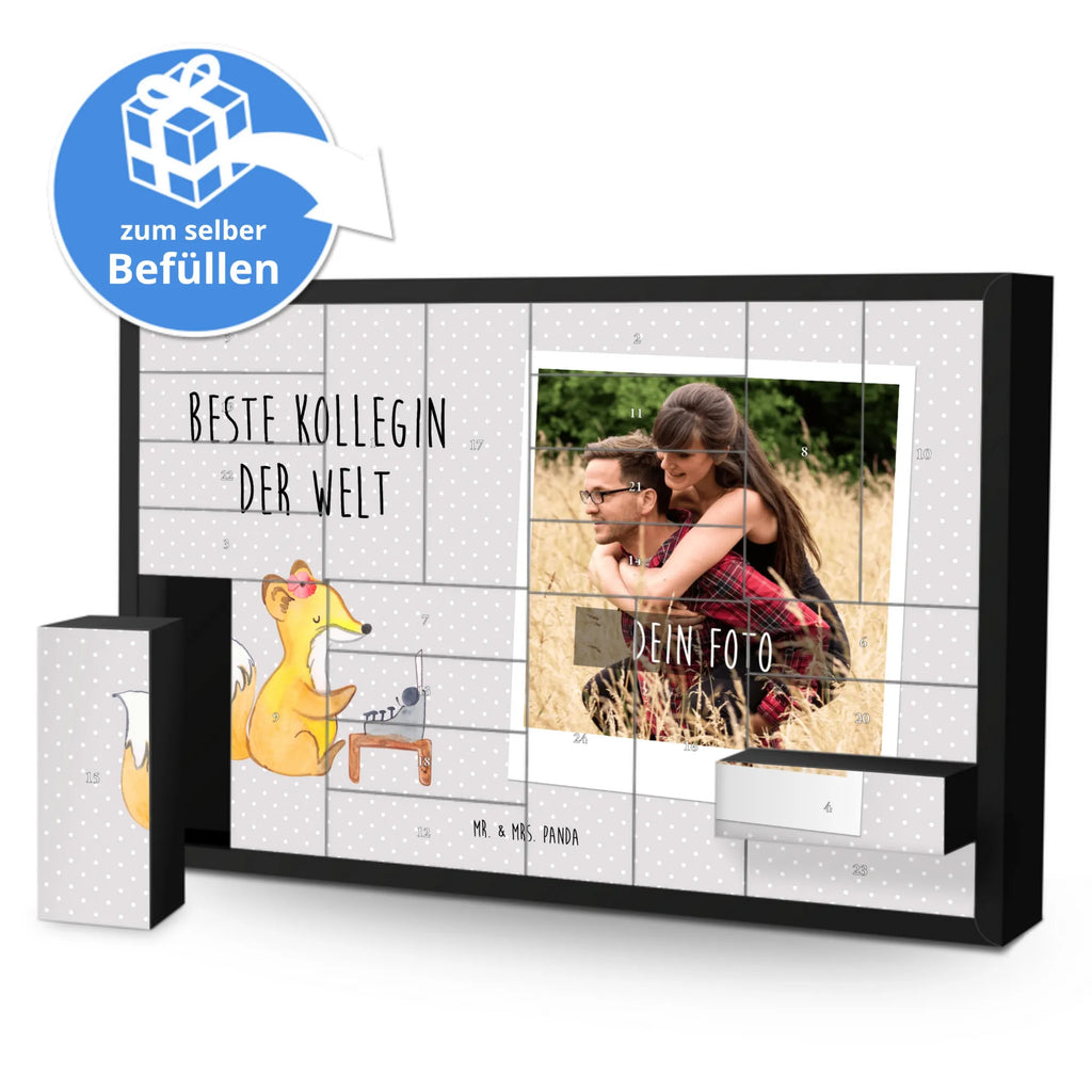 Personalisierter Befüllbarer Foto Adventskalender Fuchs Beste Kollegin der Welt Personalisierter Befüllbarer Foto Adventskalender, für, Dankeschön, Geschenk, Schenken, Geburtstag, Geburtstagsgeschenk, Geschenkidee, Danke, Bedanken, Mitbringsel, Freude machen, Geschenktipp, Arbeitskollegin, Kollegin, Freundin, Büro, Abschiedsgeschenk, Ruhestand, Arbeit, Mitarbeiterin, Berufsgenossin, Beruf