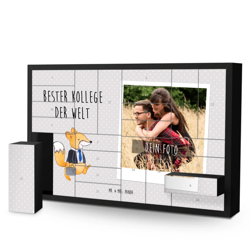 Personalisierter Befüllbarer Foto Adventskalender Fuchs Bester Kollege der Welt Personalisierter Befüllbarer Foto Adventskalender, für, Dankeschön, Geschenk, Schenken, Geburtstag, Geburtstagsgeschenk, Geschenkidee, Danke, Bedanken, Mitbringsel, Freude machen, Geschenktipp, Arbeitskollege, Kollege, Büro, Abschiedsgeschenk, Ruhestand, Arbeit, Mitarbeiter, Berufsgenosse, Beruf