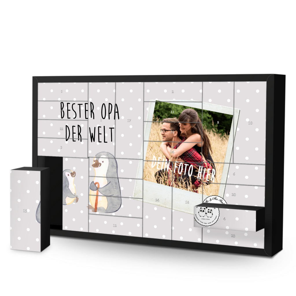 Personalisierter Befüllbarer Foto Adventskalender Pinguin Bester Opa der Welt Befüllbarer Adventskalender, Adventskalender zum selbst befüllen, für, Dankeschön, Geschenk, Schenken, Geburtstag, Geburtstagsgeschenk, Geschenkidee, Danke, Bedanken, Mitbringsel, Freude machen, Geschenktipp, Großvater, Grossvater, Opa, Opi. Großpapa, Großeltern, Enkel, Enkelin, Enkelkind, Kleinigkeit, Oppa, Oppi, Bester