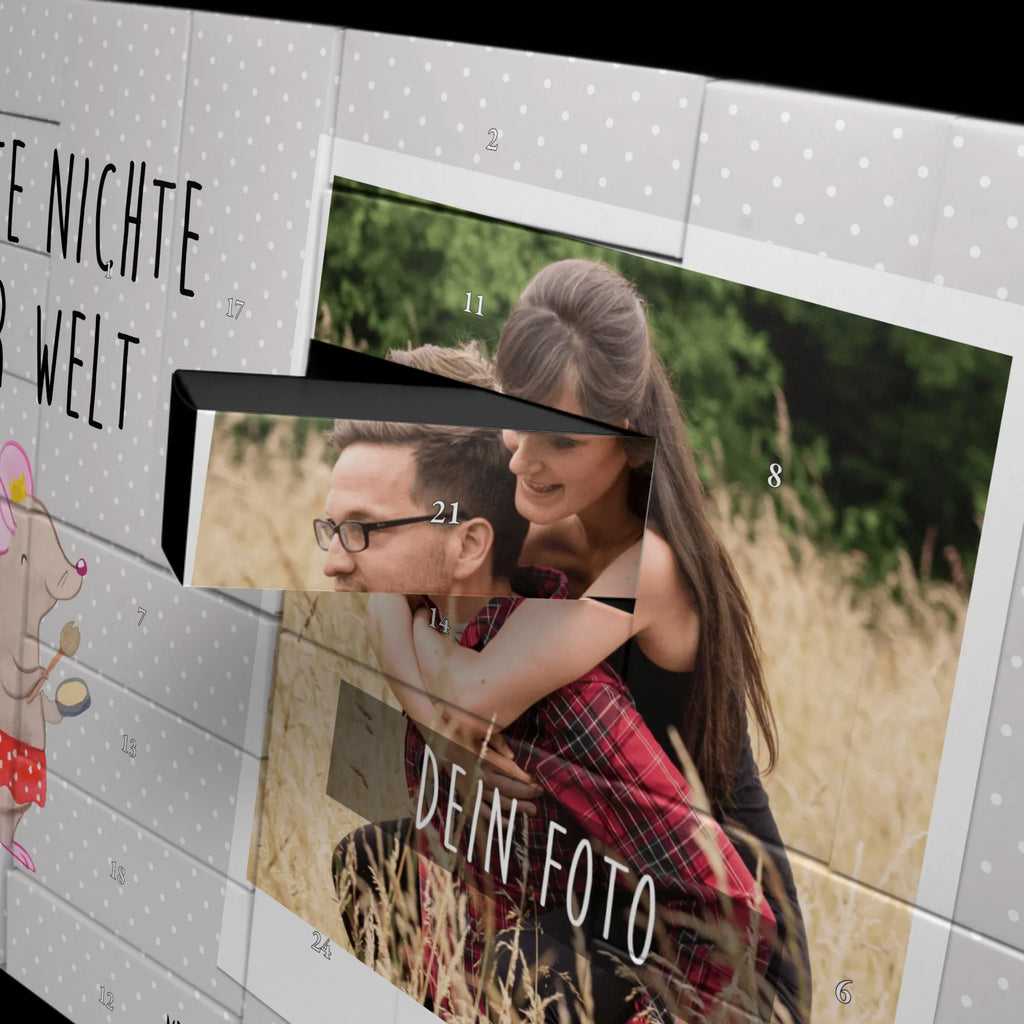 Personalisierter Befüllbarer Foto Adventskalender Maus Beste Nichte der Welt Personalisierter Befüllbarer Foto Adventskalender, für, Dankeschön, Geschenk, Schenken, Geburtstag, Geburtstagsgeschenk, Geschenkidee, Danke, Bedanken, Mitbringsel, Freude machen, Geschenktipp, Nichte, Onkel, Tante, Patentante, Patenonkel, Patenkind, Taufe, Tochter der Schwester, Tochter des Bruders, Beste