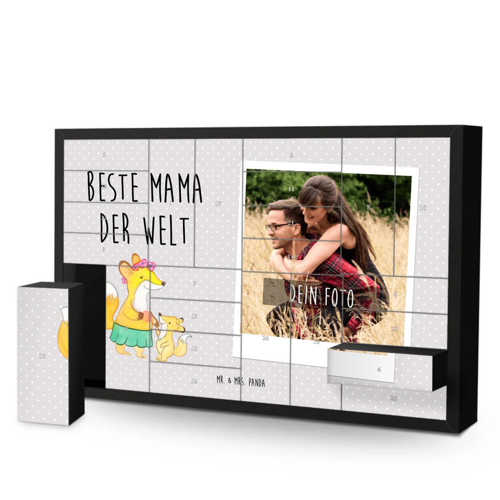 Personalisierter Befüllbarer Foto Adventskalender Fuchs Beste Mama der Welt Personalisierter Befüllbarer Foto Adventskalender, für, Dankeschön, Geschenk, Schenken, Geburtstag, Geburtstagsgeschenk, Geschenkidee, Danke, Bedanken, Mitbringsel, Freude machen, Geschenktipp, Mama, Mami, Mutter, Muttertag, Mutti, Ma, Tochter, Sohn, Beste Mama, Beste, Supermama