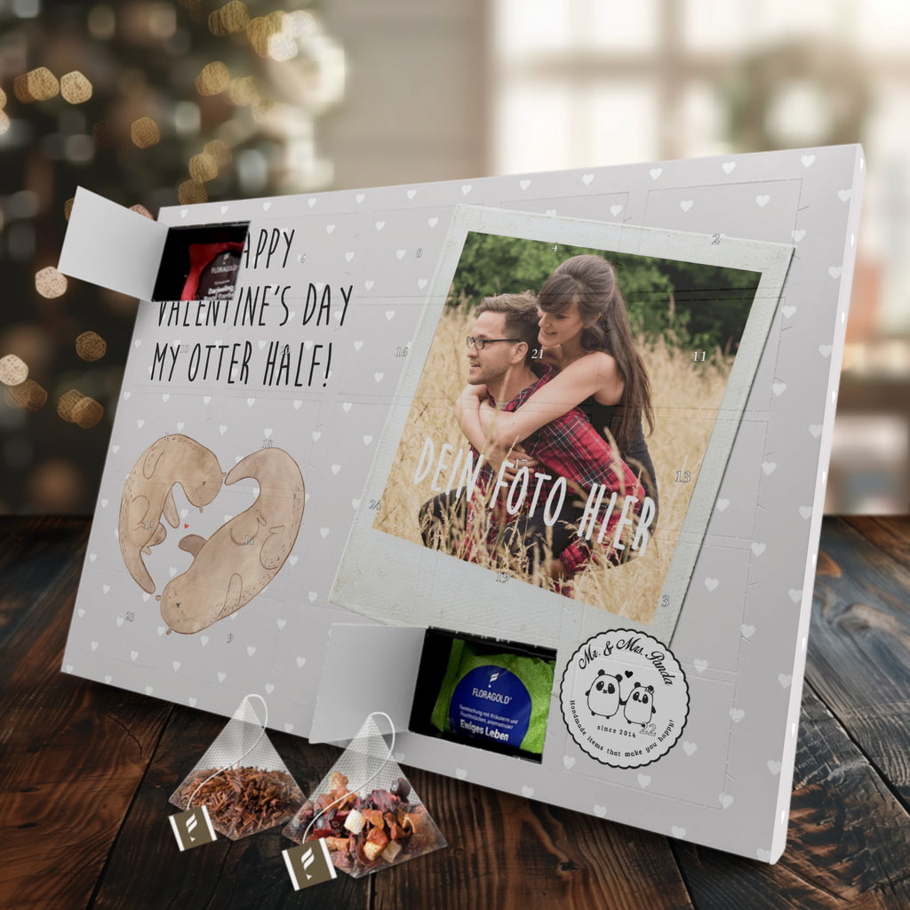 Personalisierter Tee Foto Adventskalender Otter Valentine Personalisierter Tee Adventskalender, Liebe, Partner, Freund, Freundin, Ehemann, Ehefrau, Heiraten, Verlobung, Heiratsantrag, Liebesgeschenk, Jahrestag, Hocheitstag, Valentinstag, Geschenk für Frauen, Hochzeitstag, Mitbringsel, Geschenk für Freundin, Geschenk für Partner, Liebesbeweis, für Männer, für Ehemann