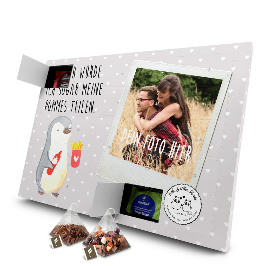 Personalisierter Tee Foto Adventskalender Pinguin Pommes Personalisierter Tee Adventskalender, Liebe, Partner, Freund, Freundin, Ehemann, Ehefrau, Heiraten, Verlobung, Heiratsantrag, Liebesgeschenk, Jahrestag, Hocheitstag, Valentinstag, Geschenk für Frauen, Hochzeitstag, Mitbringsel, Geschenk für Freundin, Geschenk für Partner, Liebesbeweis, für Männer, für Ehemann