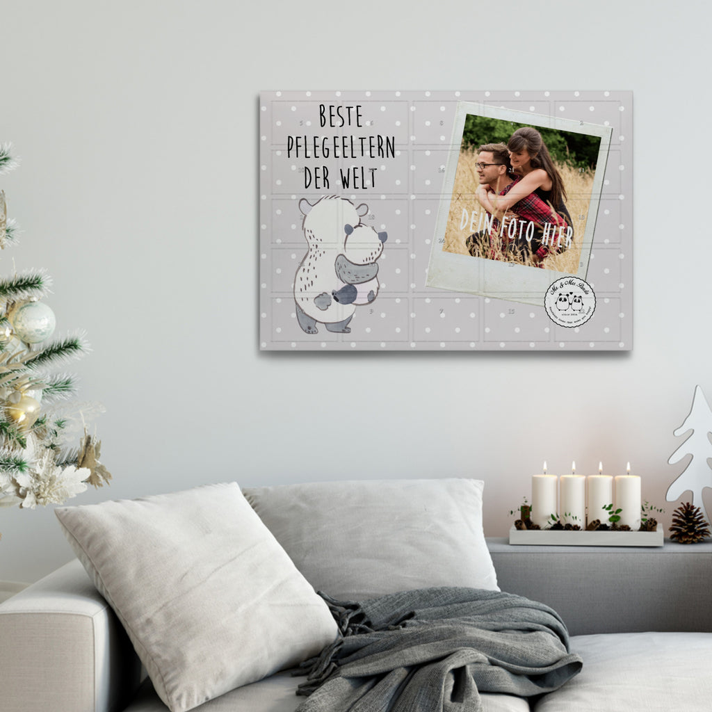 Personalisierter Tee Foto Adventskalender Panda Beste Pflegeeltern der Welt Personalisierter Tee Adventskalender, für, Dankeschön, Geschenk, Schenken, Geburtstag, Geburtstagsgeschenk, Geschenkidee, Danke, Bedanken, Mitbringsel, Freude machen, Geschenktipp, Pflegeeltern, Pflegekind, Adoption, Eltern, Mama, Papa, Mami, Papi, Familie, Elternpaar, Mama und Papa