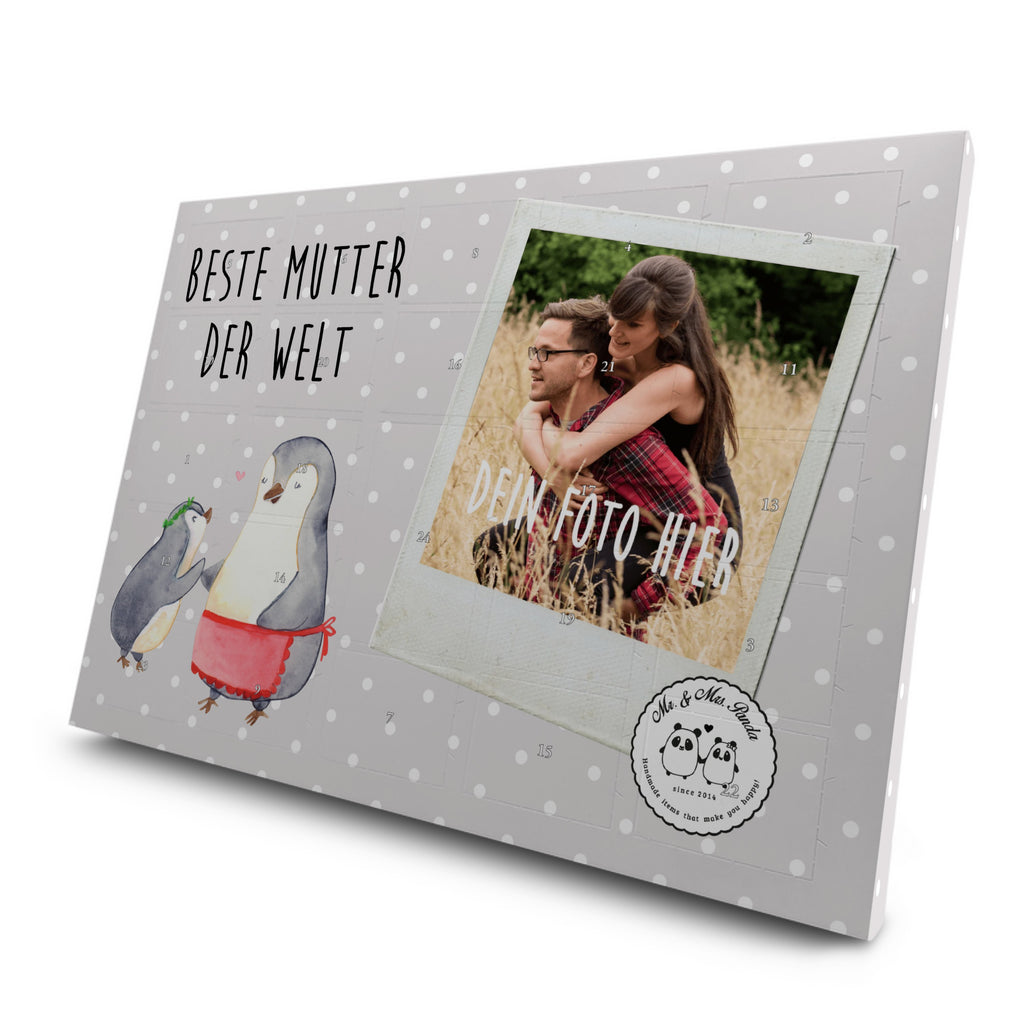 Personalisierter Tee Foto Adventskalender Pinguin Beste Mutter der Welt Personalisierter Tee Adventskalender, für, Dankeschön, Geschenk, Schenken, Geburtstag, Geburtstagsgeschenk, Geschenkidee, Danke, Bedanken, Mitbringsel, Freude machen, Geschenktipp, Mama, Mami, Mutter, Muttertag, Mutti, Ma, Tochter, Sohn, Beste Mama, Beste, Supermama