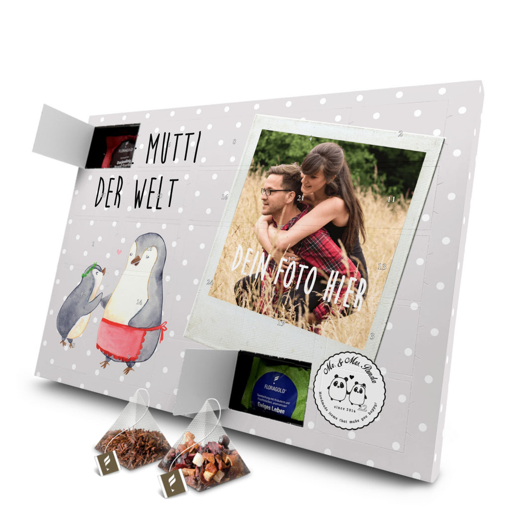 Personalisierter Tee Foto Adventskalender Pinguin Beste Mutti der Welt Personalisierter Tee Adventskalender, für, Dankeschön, Geschenk, Schenken, Geburtstag, Geburtstagsgeschenk, Geschenkidee, Danke, Bedanken, Mitbringsel, Freude machen, Geschenktipp, Mama, Mami, Mutter, Muttertag, Mutti, Ma, Tochter, Sohn, Beste Mama, Beste, Supermama