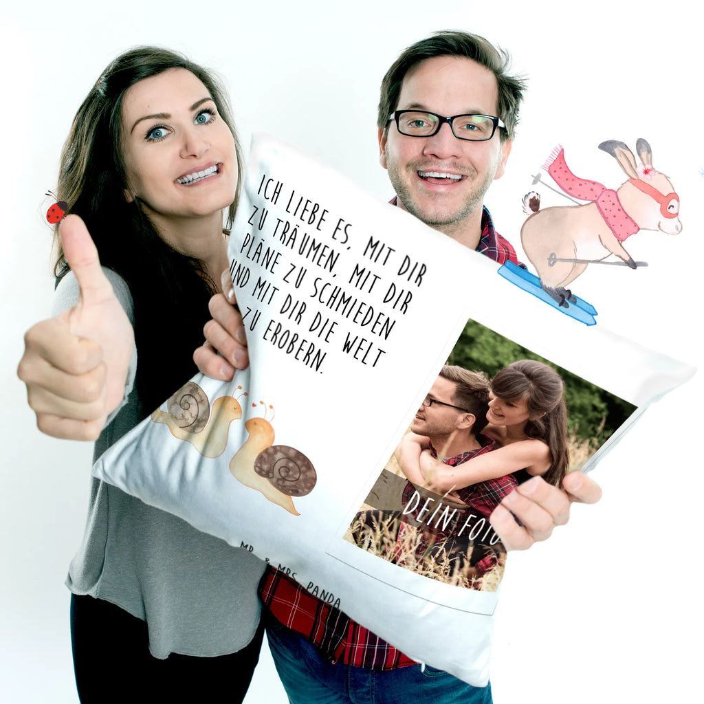 Personalisiertes Foto Kissen Schnecken Liebe Personalisiertes Foto Kissen, Liebe, Partner, Freund, Freundin, Ehemann, Ehefrau, Heiraten, Verlobung, Heiratsantrag, Liebesgeschenk, Jahrestag, Hocheitstag