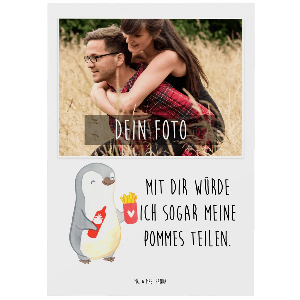 Personalisierte Foto Postkarte Pinguin Pommes Personalisierte Foto Postkarte, Liebe, Partner, Freund, Freundin, Ehemann, Ehefrau, Heiraten, Verlobung, Heiratsantrag, Liebesgeschenk, Jahrestag, Hocheitstag, Valentinstag, Geschenk für Frauen, Hochzeitstag, Mitbringsel, Geschenk für Freundin, Geschenk für Partner, Liebesbeweis, für Männer, für Ehemann