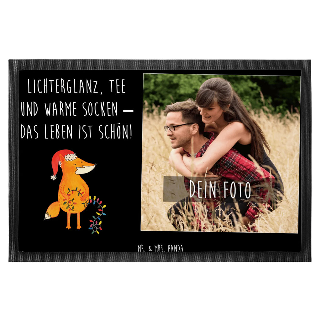 Personalisierte Foto Fußmatte Fuchs Weihnachten Personalisierte Foto Fußmatte, Winter, Weihnachten, Weihnachtsdeko, Nikolaus, Advent, Heiligabend, Wintermotiv, Fuchs, Füchse, Spruch schön, Geschenk Weihnachten, Weihnachtsmann, Weihnachtszeit