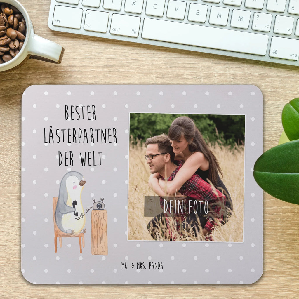 Personalisiertes Foto Mauspad Pinguin Bester Lästerpartner der Welt Personalisiertes Foto Mauspad, für, Dankeschön, Geschenk, Schenken, Geburtstag, Geburtstagsgeschenk, Geschenkidee, Danke, Bedanken, Mitbringsel, Freude machen, Geschenktipp, Lästerpartner, Lesterpartner, lestern, Lästerschwester, Lästern, beste Freundin, Freundin, Spaß, bff